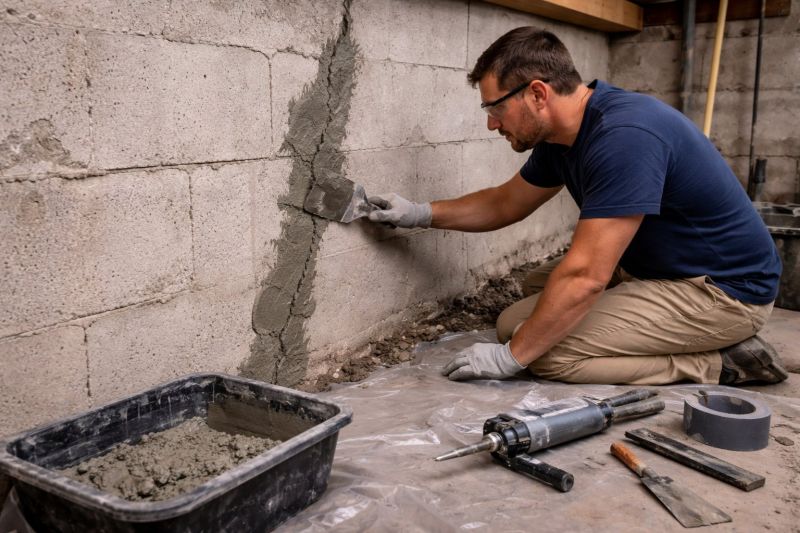 Foundation Crack Repair in Sarasota, FL