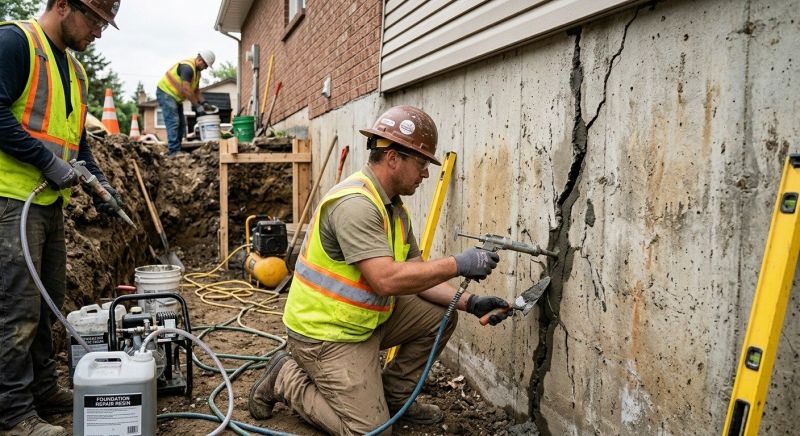 Foundation Cracks Repair in Tampa, FL