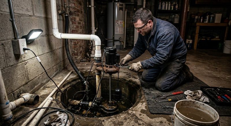 Pedestal Sump Pump Repair in Des Moines, IA