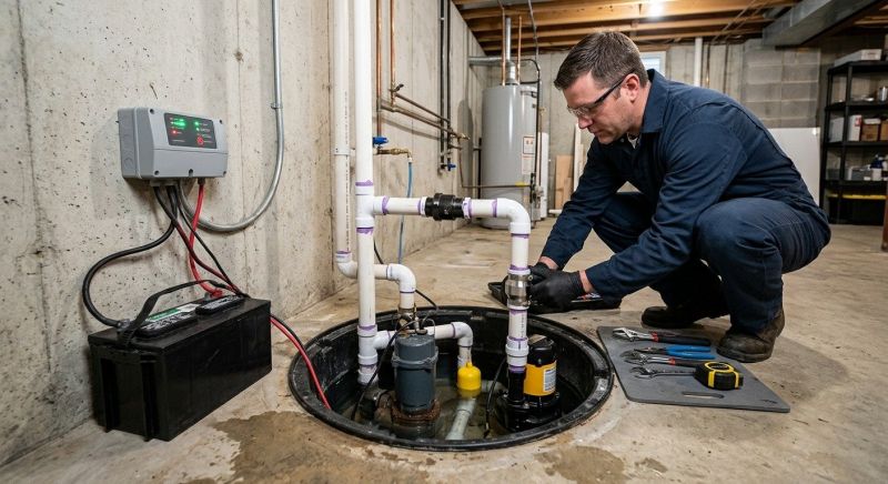 Sump Pump Maintenance in Springfield, MO
