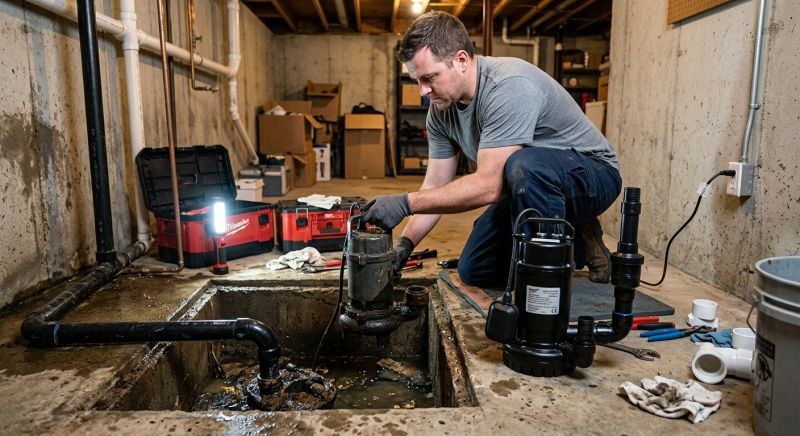 Sump Pump Repair in Providence, RI