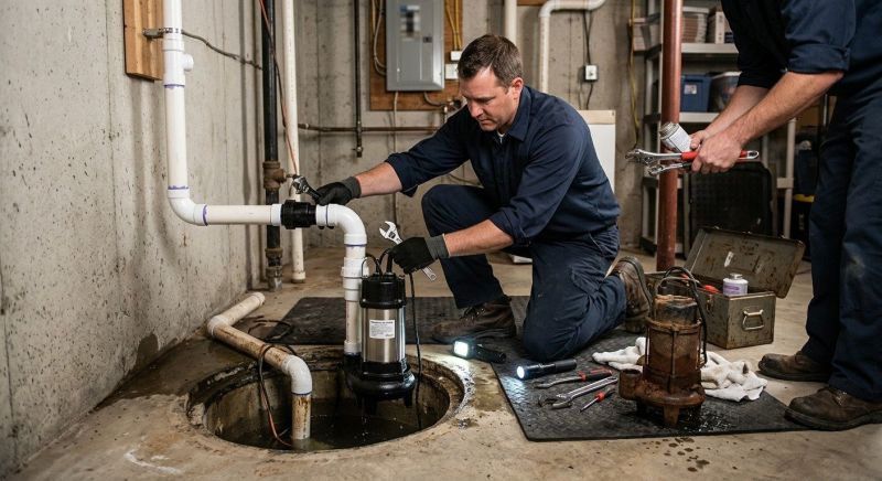 Sump Pump Replacement in Springfield, MO