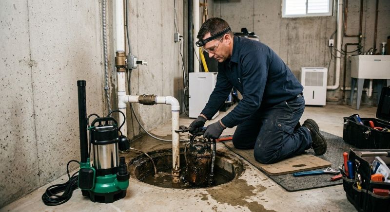Sump Pump Replacement in Providence, RI