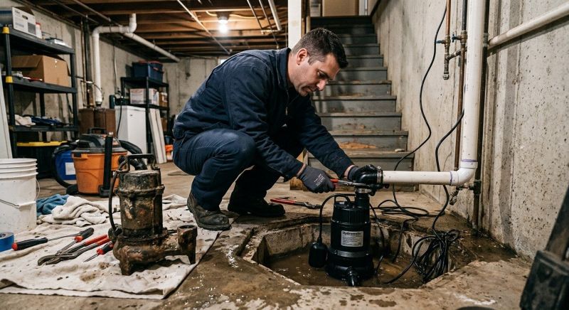 Sump Pump Replacement in Franklin, TN