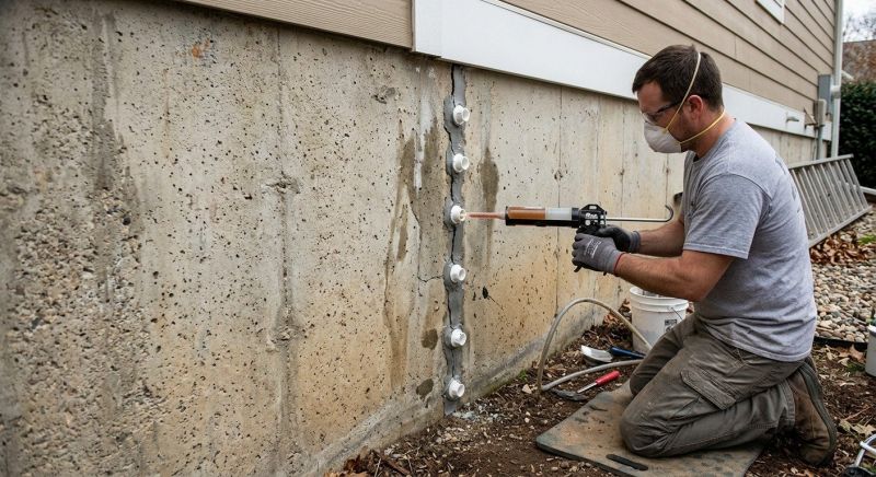 Basement Crack Repair in Tampa, FL