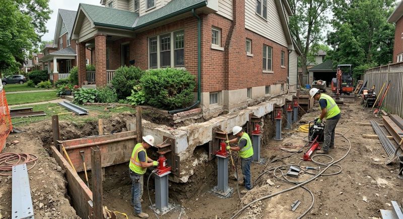 Basement Underpinning in Greenville, SC