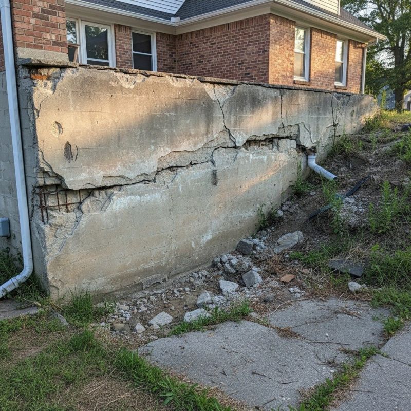 Cracked Foundation Repair in Greenville, SC