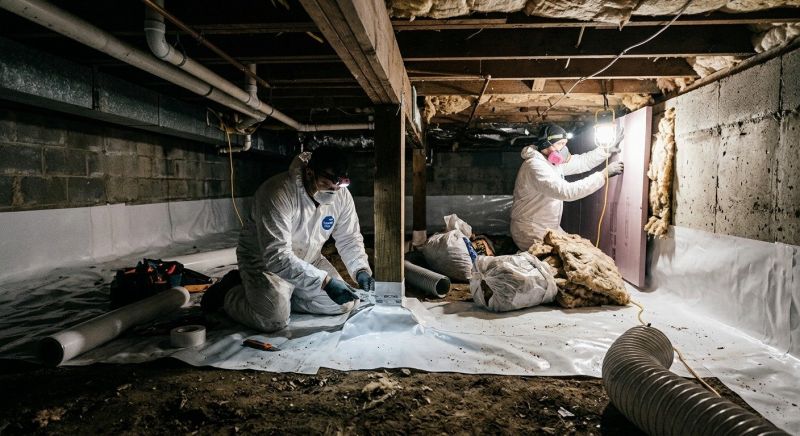Crawl Space Leveling in Greenville, SC