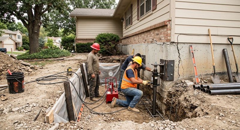 Deep Foundation Repair in Greenville, SC