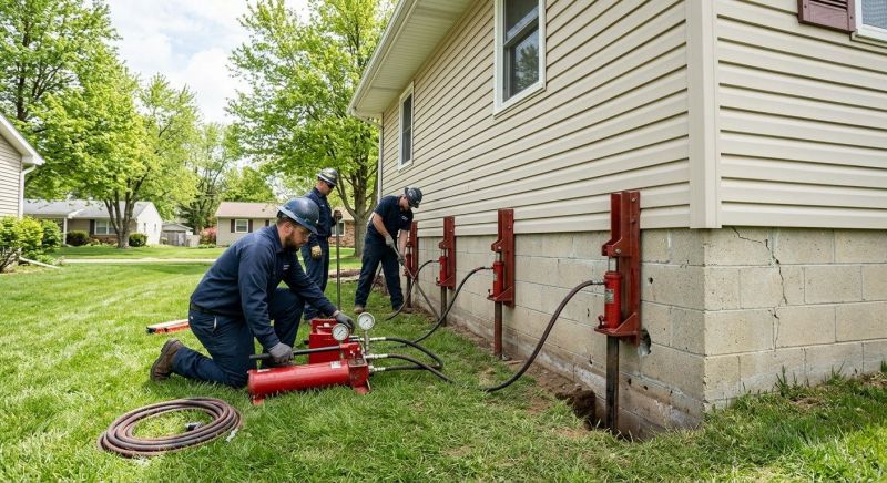 Foundation Jacking in Columbus, OH