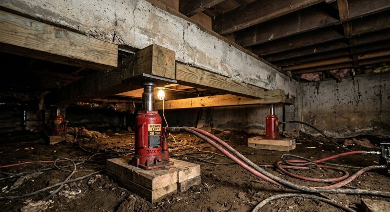 Foundation Jacking in Sarasota, FL
