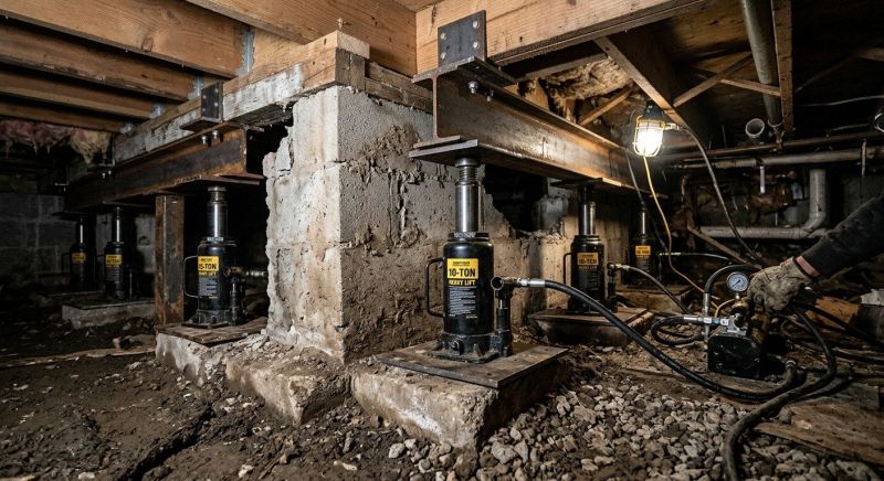 Foundation Jacking in Tampa, FL
