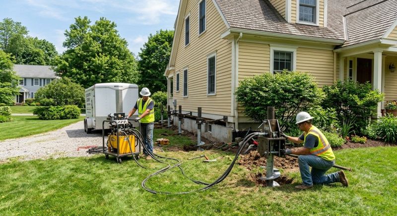 Foundation Lifting in Columbus, OH