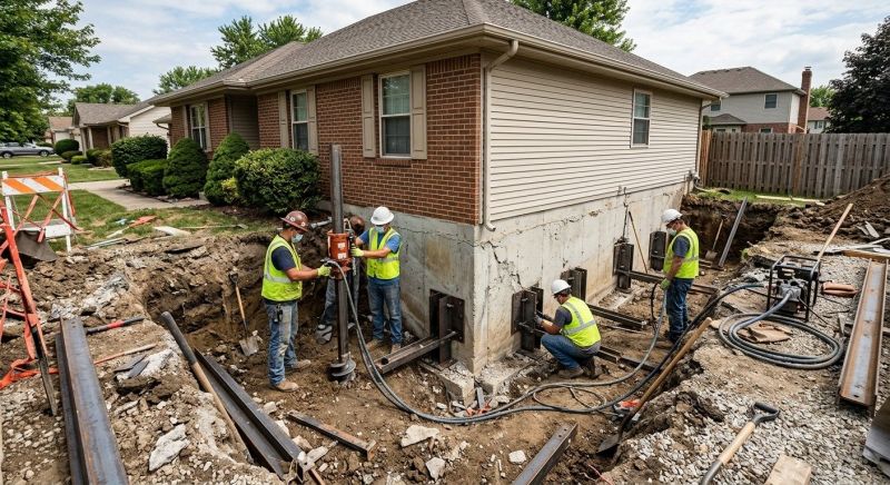 Foundation Pier Repair in Sarasota, FL