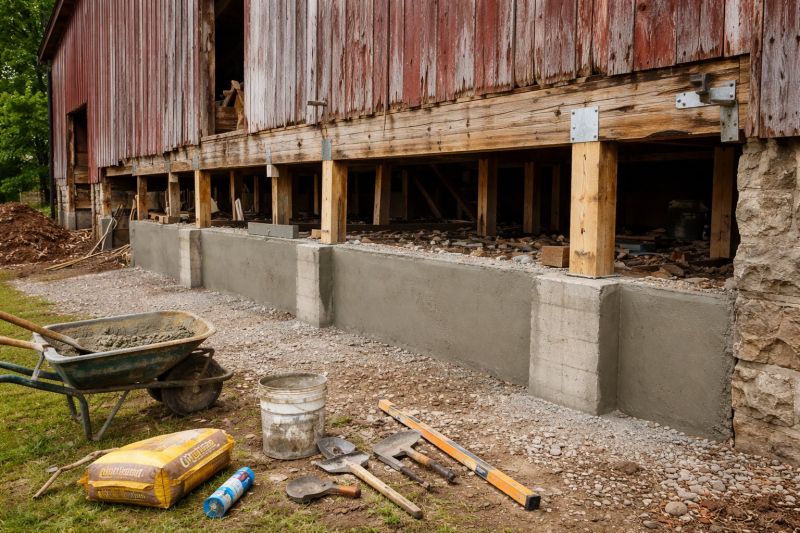 Foundation Renovation in Greenville, SC