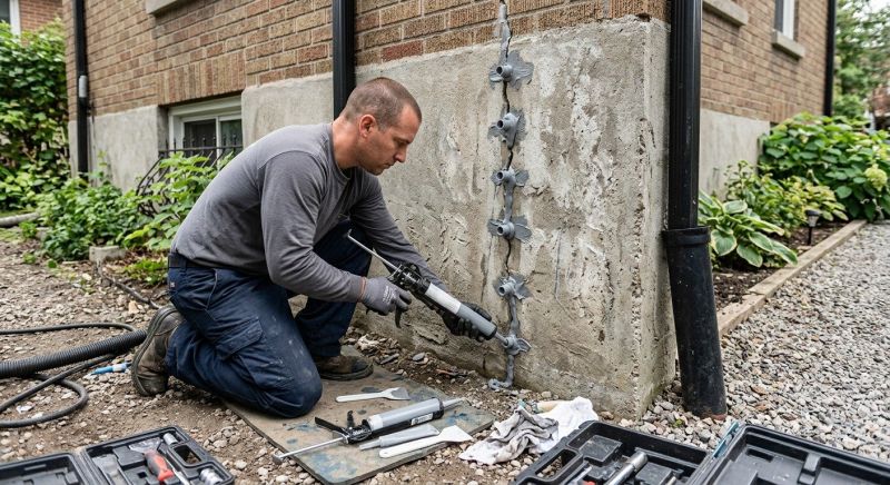 Foundation Settlement Repair in Columbus, OH