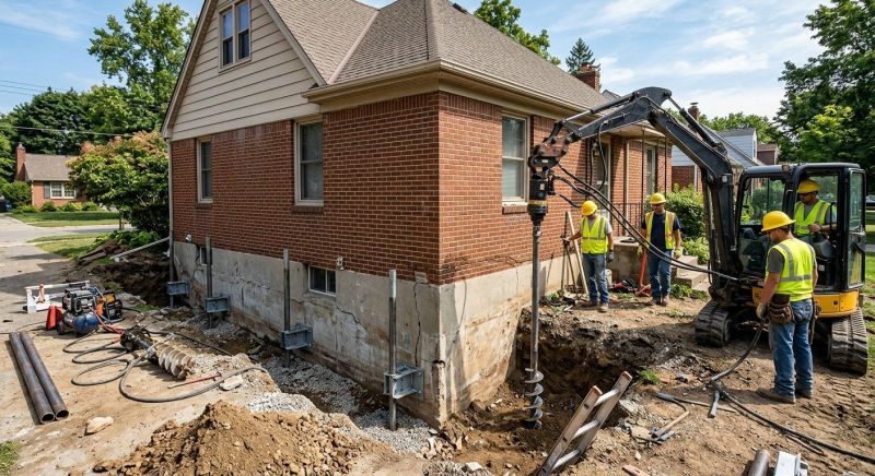 Foundation Stabilizing in Greenville, SC