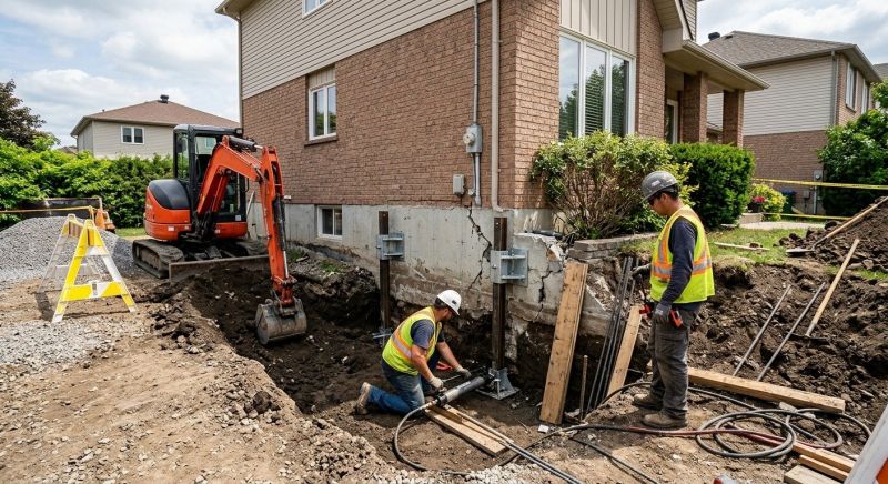 House Foundation Repair in Greenville, SC