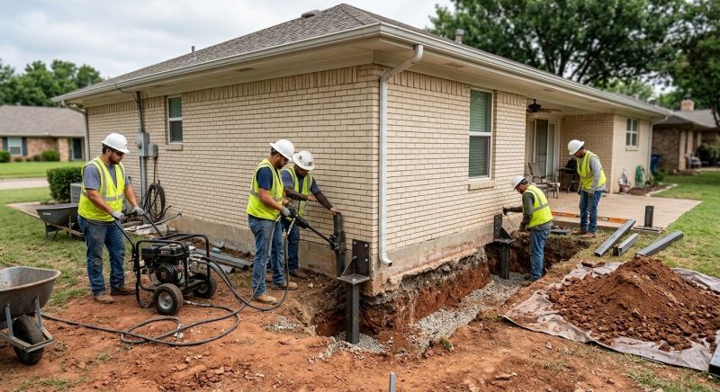 House Underpinning in Greenville, SC