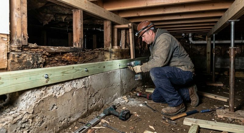 Slab Foundation Repair in Columbus, OH