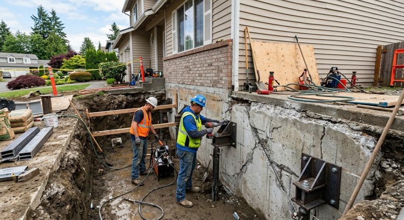 Slab Foundation Repair in Fort Collins, CO
