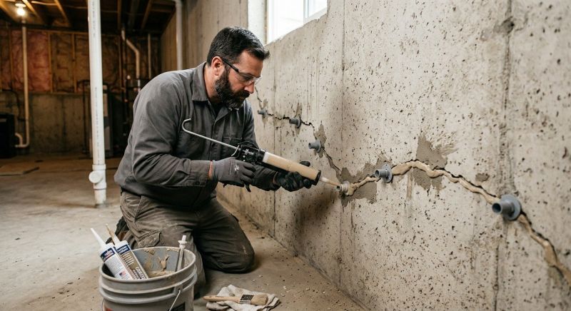 Structural Crack Repair in Greenville, SC