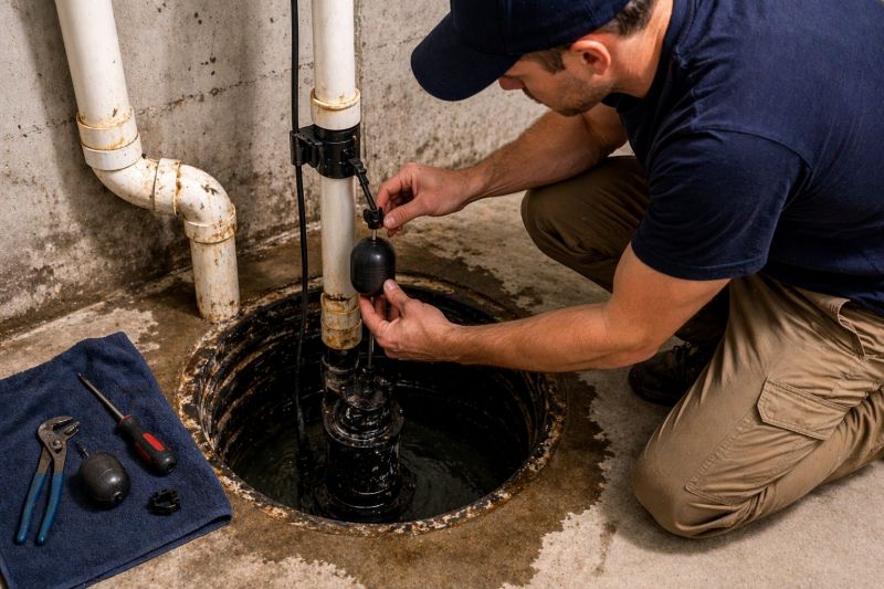 Sump Pump Float Repair in Tuscaloosa, AL