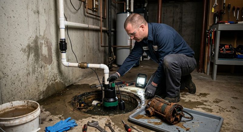 Sump Pump Replacement in Framingham, MA