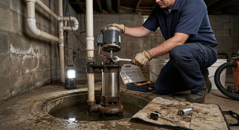 Sump Pump Service in Warwick, RI