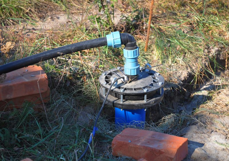 Yard Sump Pump Installation