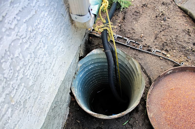 Yard Sump Pump Installation